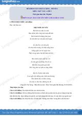 Đề khảo sát chất lượng đầu năm Văn 9 - Chân trời sáng tạo - Đề 6